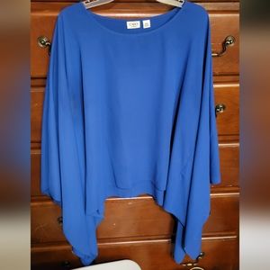 3/$10 Flowy Blue Blouse